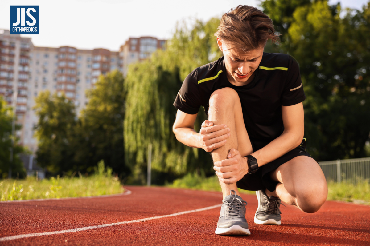 A runner with shin splints in Ohio.